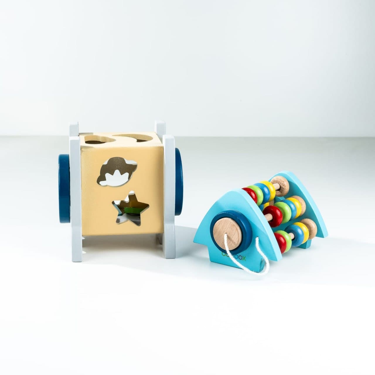 Rocket Wooden Abacus Activity Cube thumbnail 4